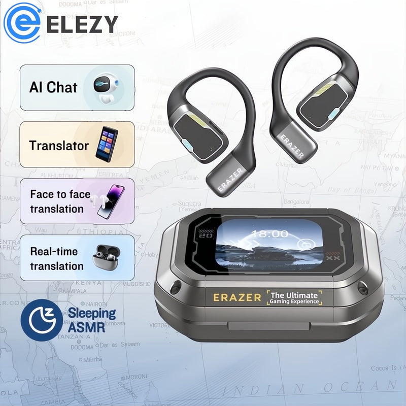 AI Translator Earbuds – Real-Time Translation & HiFi Audio