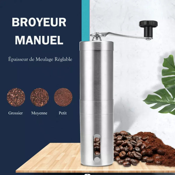 Mini Stainless Steel Manual Coffee Grinder - Grind Your Coffee Beans by Hand