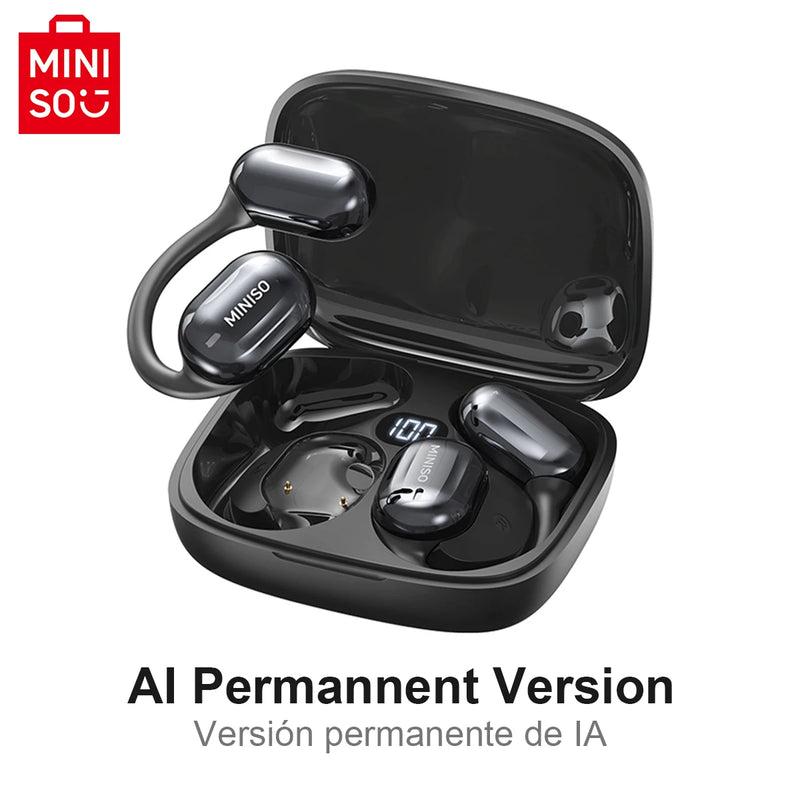 AI Translator Earbuds: Bluetooth AI Translation Headphones for Office and Travel