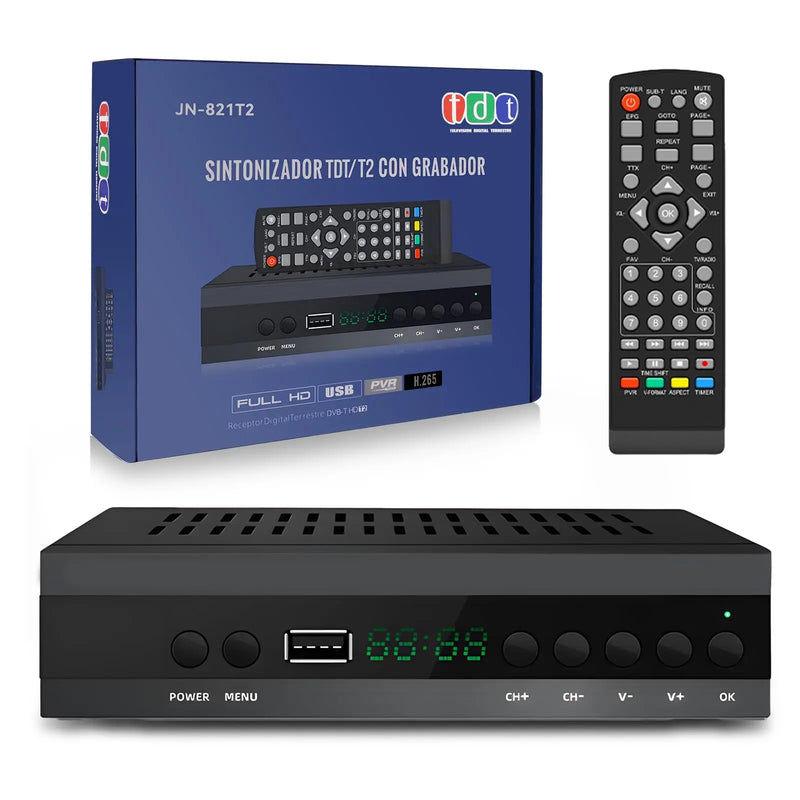 Full HD TV Box with PVR and Universal DVB-C/T/T2 Compatibility