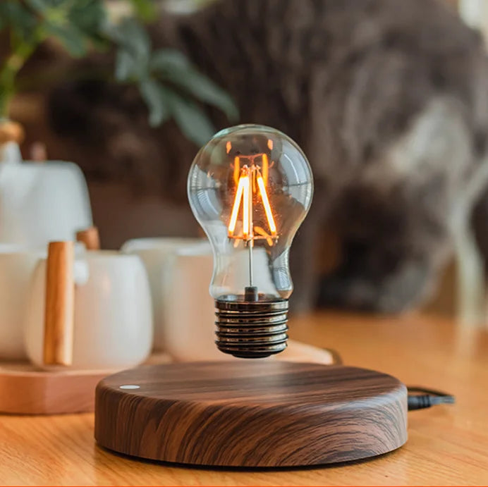 Magnetic Levitation LED Lamp – Elegant & Modern Design