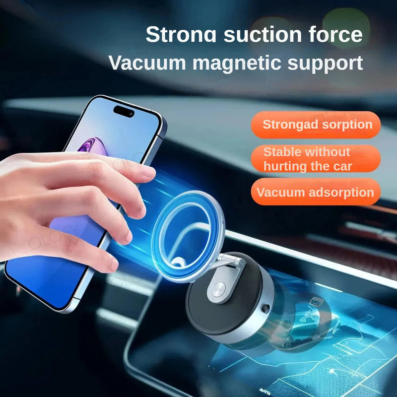 2-in-1 Magnetic Phone Holder for Car & Desk – Secure Grip & 360° Rotation