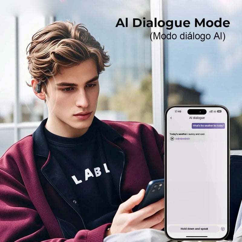 AI Translator Earbuds – Real-Time Translation & HiFi Audio