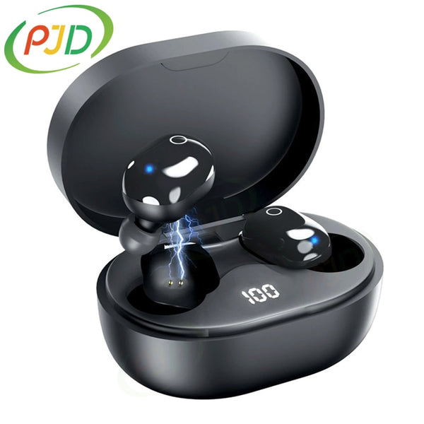 PJD A6S Plus TWS Wireless Bluetooth Headsets Earphones
