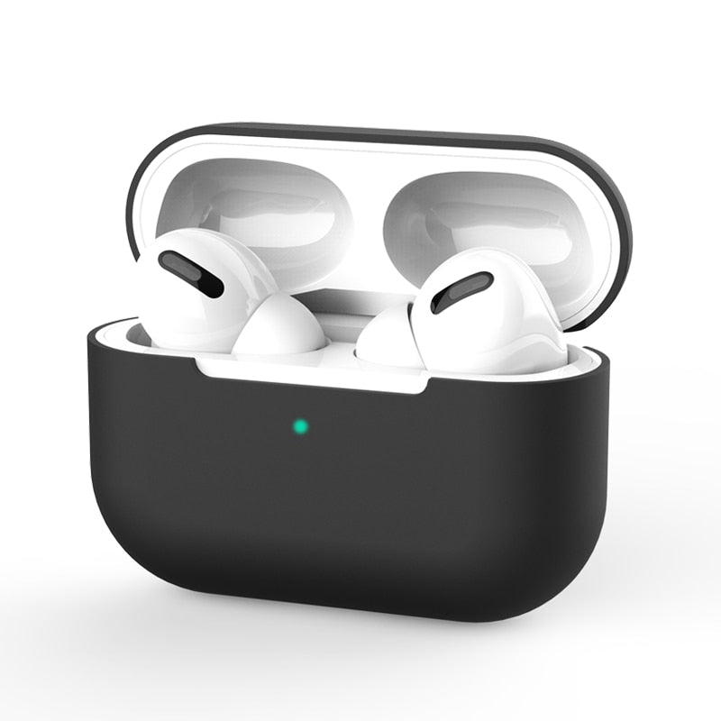 Étui en silicone pour apple Airpods Pro étui autocollant étui Bluetooth pour airpod 3 pour Air Pods Pro écouteurs accessoires peau